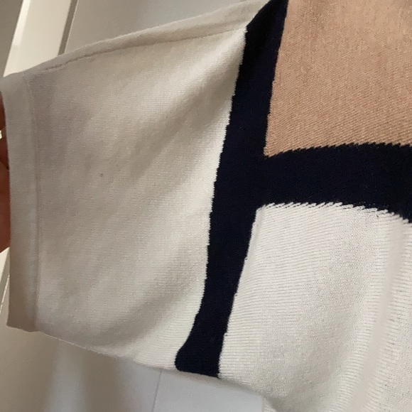 Beautiful Sweater/Top,size-S,Cream/Black/Beige - Picture 3 of 9